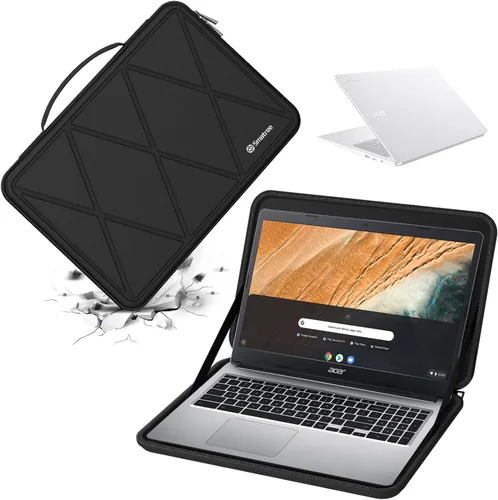 Miniatura 37 de Smatree Funda Protectora EVA Dura Compatible para Acer Aspire 5 A515/3 A315/1 A115 de 15.6 Pulgadas, para Acer Aspire Vero Green-AV15 Funda Serie X