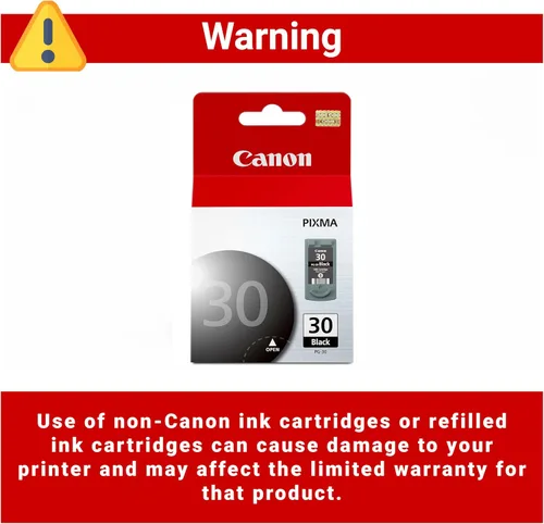 Miniatura 3 de Canon PG-30 Cartucho de tinta negra, compatible con iP2600.