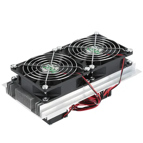 Enfriador termoeléctrico, enfriador de semiconductores, dispositivo de refrigeración de semiconductores Enfriador termoeléctrico 12A 12V DIY Mini