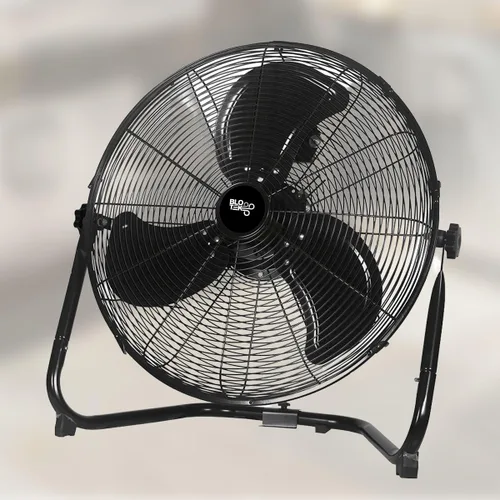 Miniatura 5 de El ventilador de piso de 20" y el soporte de pared ofrecen un flujo de aire de alta velocidad para un motor de aire, garajes, hogares o lugares