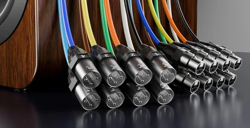 Miniatura 5 de Fat Toad Cable de serpiente XLR de 8 canales de 20 pies (ShieldedPRO X Series) – Cables de cable de conexión de audio con conectores hembra a macho