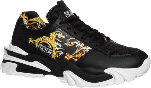 Miniatura 3 de Versace Jeans Couture - Tenis de moda con suela gruesa y dorada para hombre