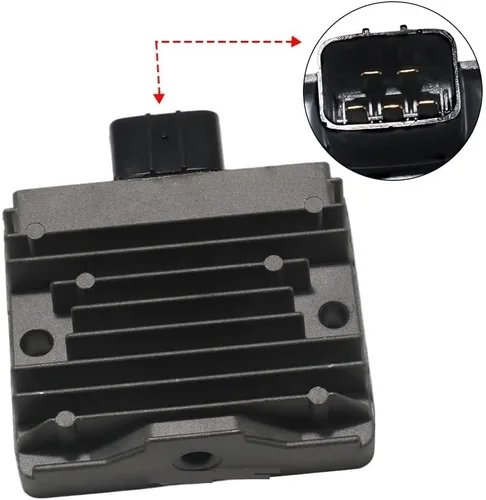 Miniatura 3 de MOCCAN Rectificador de Regulador de Voltaje para Motocicleta Compatible con K-awasaki Z650 ER650 KLE650 V-ersys LT Suplemento EN650 Vulcan S Cafe