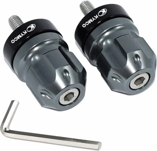 Miniatura 6 de Tapa de extremo de manillar de motocicleta para KYMCO Like 150 180 200 Agility 125 Super Dink 125 300 350 (color dorado, talla 1)