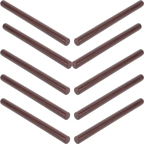 Miniatura 8 de ZJchao Varillas de cera de sellado, 10 piezas adhesivas para manualidades, laca redonda, sobres de sello pequeños, kit de cera para pistola