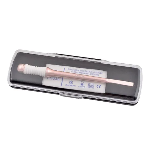 Miniatura 5 de CHUSE M99 Microblading Pen Maquillaje Permanente Manual Pluma con Apariencia Diseño de Patente (Oro)