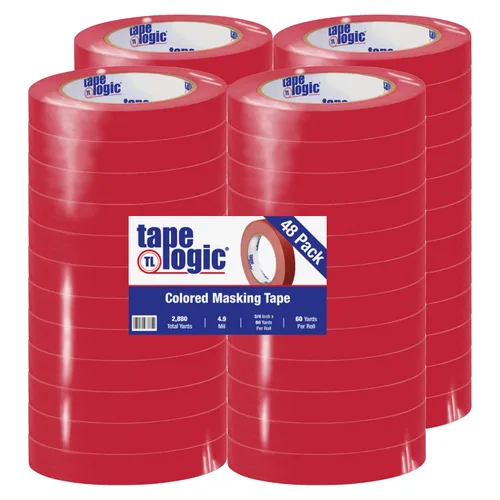 Miniatura 15 de Aviditi Tape Logic - Cinta adhesiva de color de uso general, 3/4 pulgadas x 60 yardas, verde claro (paquete de 12), ideal para el hogar, oficina
