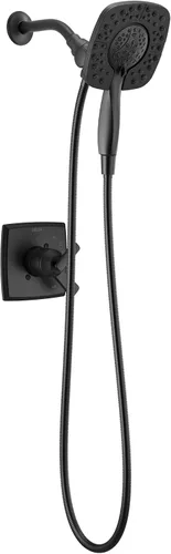 Miniatura 9 de Delta Ashlyn Serie 17 - Juego de grifo de ducha de doble función con cabezal de ducha dual 2 en 1 In2ition con rociador de mano, kit de ajuste