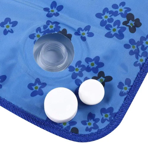 Miniatura 4 de Almohada fresca, paquetes de hielo de gel reutilizables con polvo de cristal de hielo, alfombrilla de enfriamiento de verano, cojín de asiento