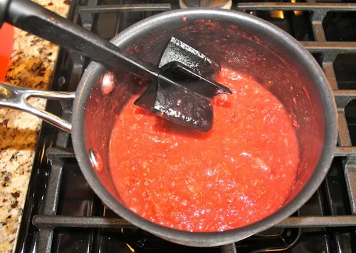 Miniatura 4 de Espátula picadora de carne molida de cocina de 5 cuchillas Herramientas de mezcla de carne molida para hamburguesas para utensilios de cocina