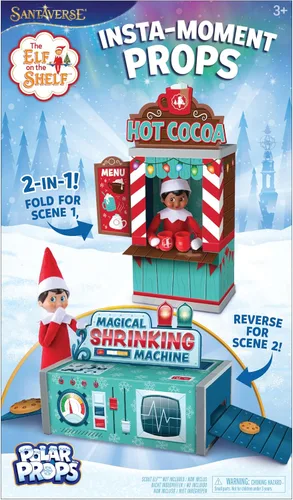 Miniatura 10 de The Elf on the Shelf Accesorios polares: ayuda a los elfos a crear nuevas escenas o compartir juegos de simulación - Incluye más de 20 accesorios