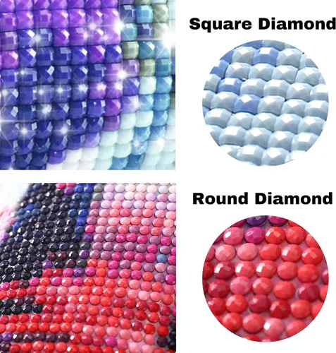 Miniatura 3 de Kits de pintura de diamantes personalizados, arte de diamantes con foto personalizada para adultos, pintura de diamante 5D personalizada, regalos