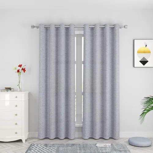 Miniatura 55 de UPOPO Cortinas de niveles de cocina negras de privacidad de lino texturizado de 24 pulgadas de largo, cortinas de café sobre el fregadero, cortinas