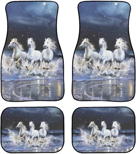 Miniatura 32 de Showudesigns Alfombrillas de automóvil de colibrí, accesorios para asiento delantero y trasero, alfombrillas de ajuste universal para SUV, camiones