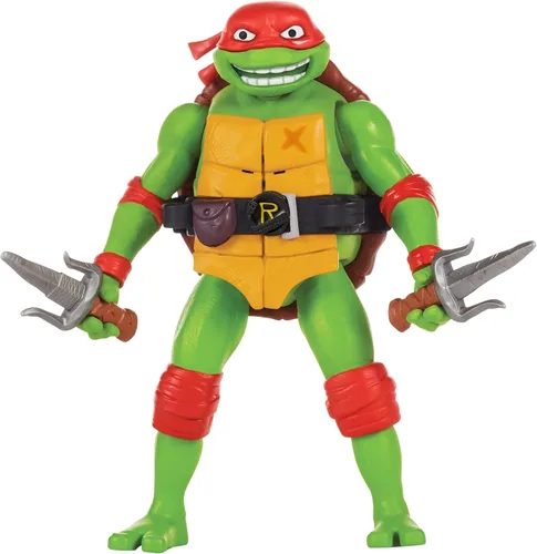 Teenage Mutant Ninja Tortugas: Mutant Mayhem 5.5" Raphael Deluxe Ninja Shouts Figura por Playmates Toys