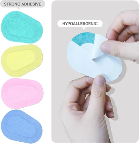 Miniatura 5 de Parches pegajosos del ojo para los niños 60PCs/3Boxes colorido respirable ojo parche almohadilla adhesiva vendajes para adultos niños