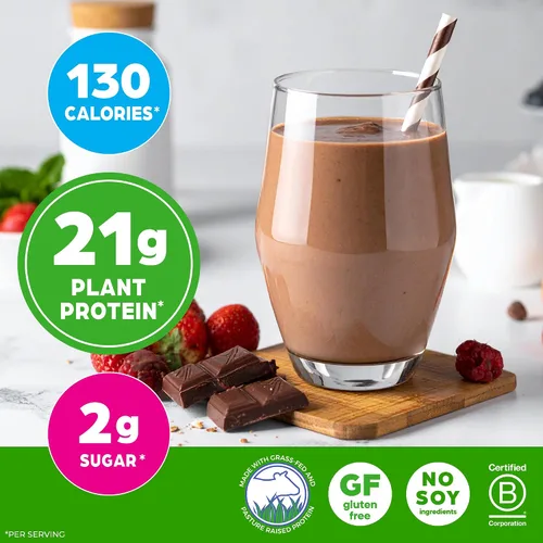 Miniatura 3 de De Orgain Grass, Fed Whey, proteína en polvo, 2 sabores, 11 onzas, 12