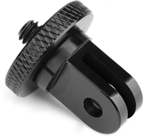 Miniatura 8 de ChromLives Soporte de trípode para cámara, adaptador de trípode de 1/4 de pulgada -20, trípode de montaje de conversión compatible con cámaras