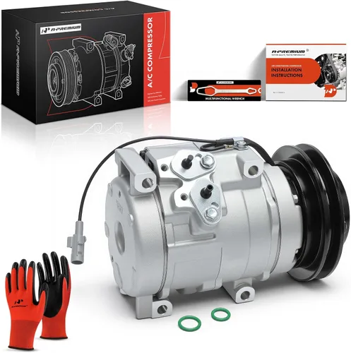 Miniatura 10 de A-Premium Compresor del A/C con el embrague compatible con Toyota Prado Land Cruiser, tipo del compresor 10S17C