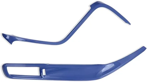 Miniatura 4 de Kadore Cubierta de tira de consola central para Toyota Camry 2018-2023 2024 Interior Color azul Camry XSE XLE TRD Hybrid SE LE 2 piezas