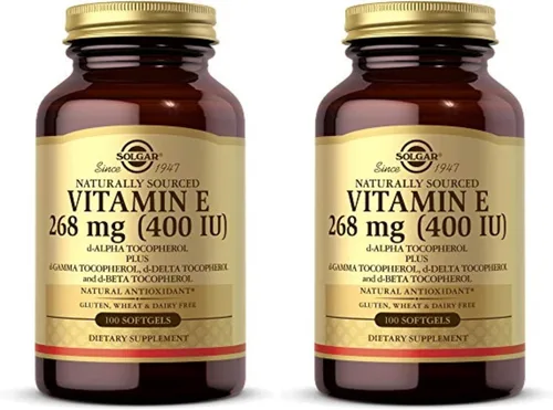Miniatura 8 de Mezcla de cápsulas blandas de vitamina E 400 IU (D-Alfa-tocoferol y tocoferol mixto), E3541, 1, 1