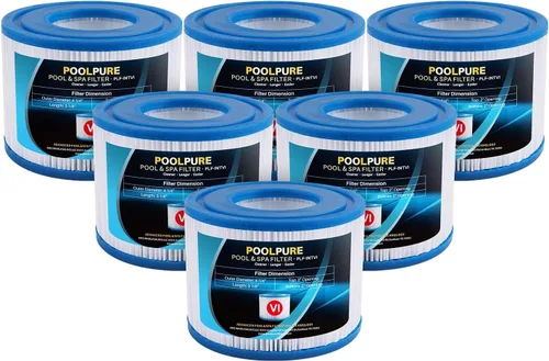 Miniatura 13 de POOLPURE Cartucho de filtro de piscina tipo I, compatible con Summer Waves tipo I P53RX0330000 / P53FX0330000, 58093, para bomba de piscina sobre