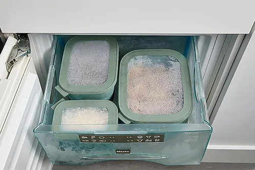 Miniatura 5 de Mepal Cirqula - Recipiente circular rectangular para almacenar y servir alimentos con tapas transparentes, perfecto para preparación de alimentos