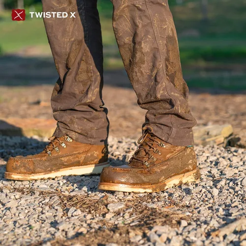 Miniatura 29 de Twisted X Botas Tech X para hombre de 12 pulgadas, botas occidentales casuales para hombre