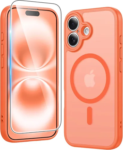 Miniatura 1314 de FNTCASE Funda para iPhone 13 Pro-Max: Fundas magnéticas transparentes compatibles con Magsafe Slim anti amarillamiento protección contra caídas