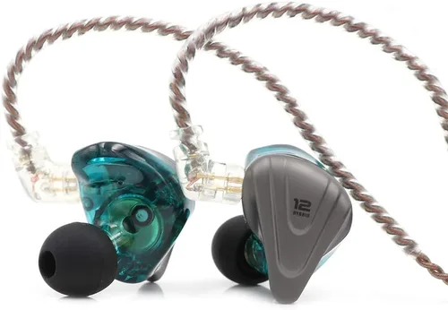 Miniatura 10 de Linsoul KZ ZSX 5BA+1DD Auriculares híbridos intrauditivos HiFi de 6 controladores con placa frontal de aleación de zinc, cable desmontable de 2