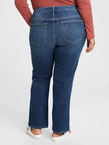 Miniatura 3 de GAP Jeans clásicos de corte recto para mujer
