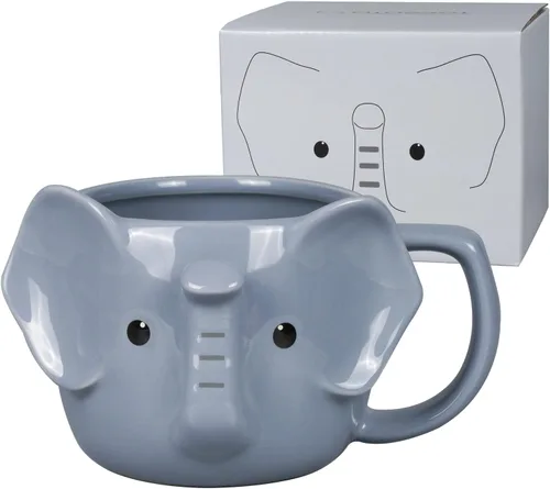 Miniatura 9 de Taza de Café de Cerámica ToCooTo de 14 oz con Diseño de Llama, Taza de Café 3D de Porcelana para Té, Taza de Noveldad para Mujeres, Regalos