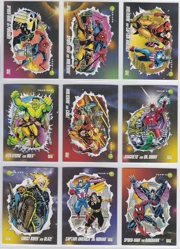 Miniatura 3 de 1992 Marvel Universe Series III Juego de 200 cartas NM/M Spider-Man, X-Men
