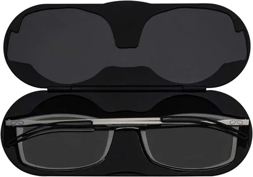 Miniatura 2 de ThinOptics Frontpage - Gafas de lectura para computadora con bloqueo de luz azul y funda de aluminio Milano