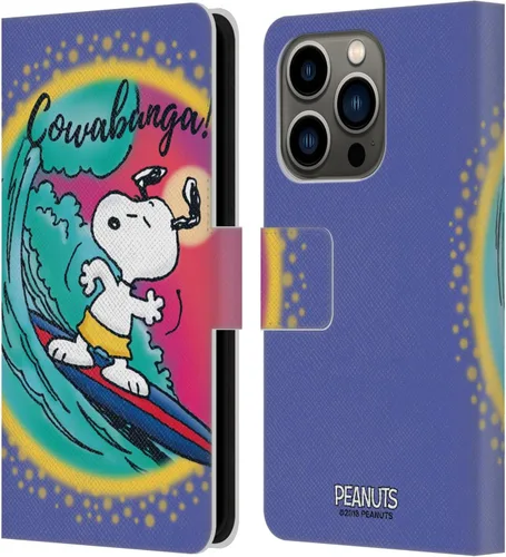 Miniatura 49 de Head Case Designs Funda de piel con licencia oficial de Peanuts Beach Surf Snoopy Boardwalk Airbrush compatible con Apple iPhone 11