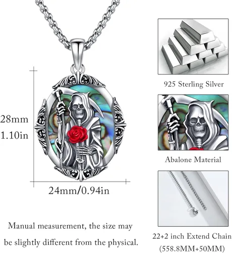 Miniatura 667 de Collar con colgante de plata de ley 925 con medalla de San Patrón, joyería religiosa para hombres y mujeres, con cadena de acero inoxidable 316L