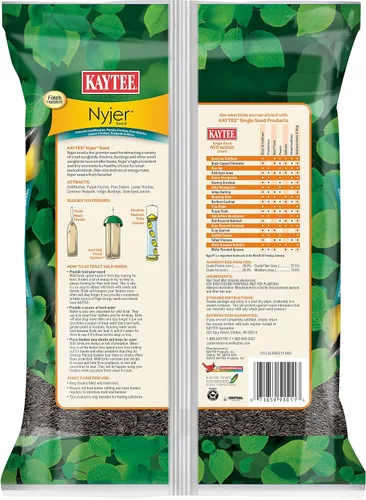 Miniatura 3 de Kaytee Nyjer - Semilla de comida para pájaros silvestres, 3 libras