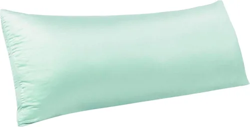 Miniatura 41 de NTBAY - Fundas de almohada de satén con cremallera, súper suaves y lujosas fundas de almohada Negro