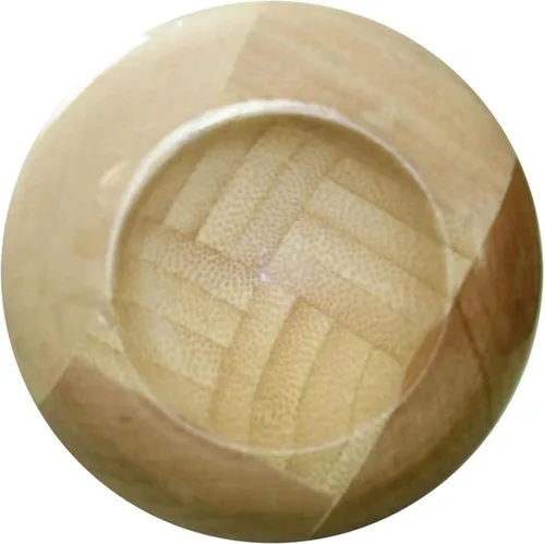 Miniatura 5 de BAMBOOBAT BY PINNACLE SPORTS EQUIPMENT INC. Bate de béisbol híbrido de bambú y arce para adultos con mango recubierto de goma Mango negro/barril