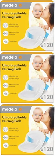 Miniatura 7 de Medela Safe & Dry - Almohadillas lavables para lactancia, 4 almohadillas para el pecho para la lactancia materna, ultraabsorbentes, reutilizables