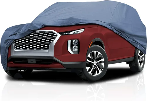 Miniatura 10 de Cubierta de coche de 5 capas para Hyundai IONIQ 5 2022-2023 SUV de 4 puertas con cobertura completa contra la contaminación, el polvo, el sol