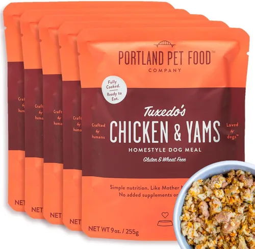 Miniatura 12 de Portland Pet Food Company Bolsas de comida fresca para perros, mezcla de grado humano y comidas húmedas para mascotas, cachorros y perros mayores