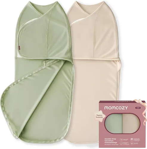 Miniatura 14 de Momcozy Pañales para recién nacidos, con cierre silencioso, adecuado para bebés de 0 a 3 meses, saco de dormir apto para recién nacidos, reduce