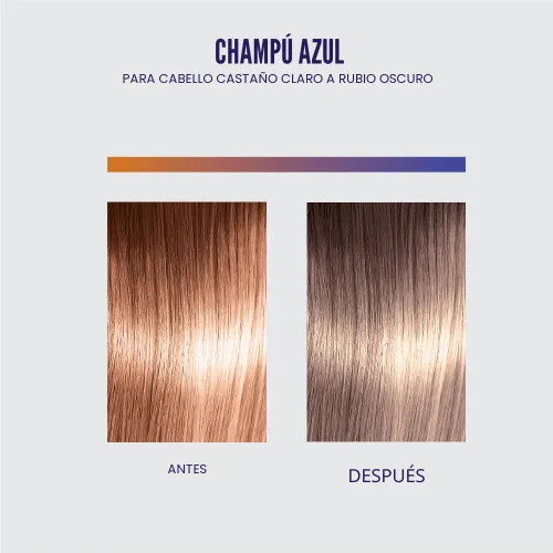 Miniatura 6 de Champú Oligo negro azul para cabello rubio, 8,5 onzas