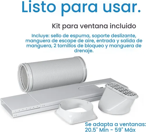 Miniatura 6 de Black + Decker Aire Acondicionado Portátil con mando a distancia