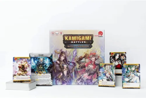 Miniatura 2 de Japanime Games Batallas Kamigami: Batalla de los Nueve Reinos Elige a tu Dios/Diosa favorita y lucha por tu panteón favorito Juego de cartas