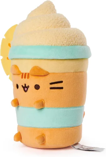 Miniatura 3 de GUND Pusheen Piña Flotador de peluche, gato de peluche para edades de 8 años en adelante, naranja, 9.5 pulgadas