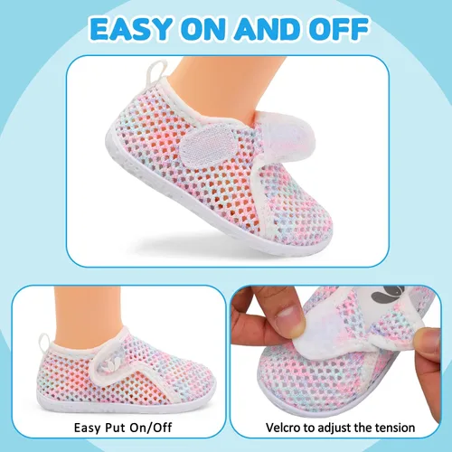 Miniatura 112 de FEETCITY Baby Boys Girls Water Sport Shoes Barefoot Kids Aqua Socks Quick-Dry Beach Swim Pool Shoes