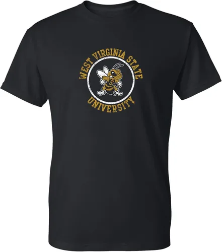 Miniatura 21 de UGP Campus Apparel AS04 - Camiseta con logotipo de círculo envejecido