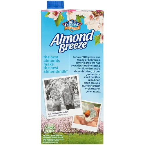 Miniatura 5 de Almond Breeze Leche de almendras sin lácteos, vainilla sin azúcar, 32 onzas (paquete de 12)